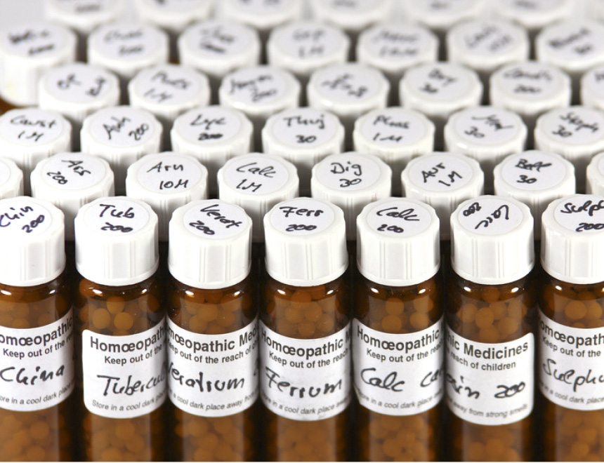 Homoeopathie Globuli Foto